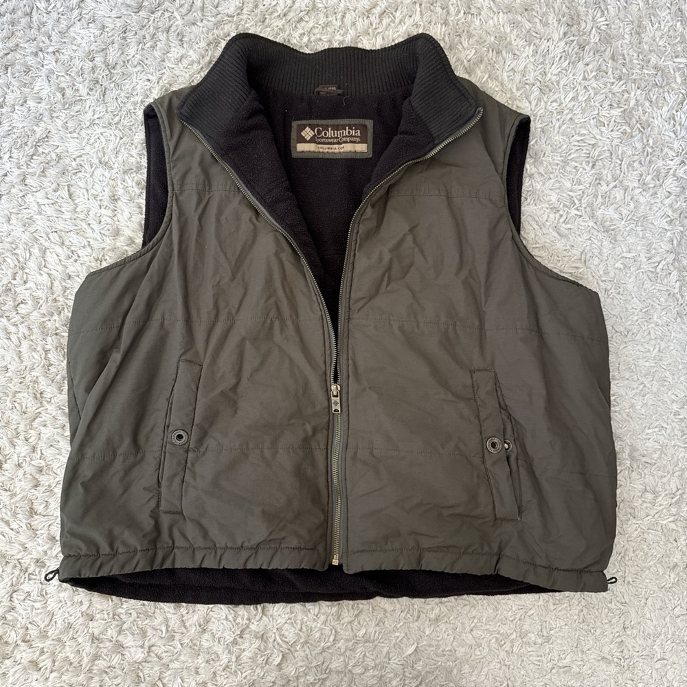 Columbia Olive Green Vest